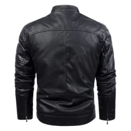 Waterproof Motorcycle PU Jacket Biker velvet Leather Coats men Fleece Hooded Motorcycle Pu Leahter New Men's Leather Jackets