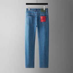 OECHSLI Jeans Thin Cotton Men 2026 Spring Summer new quality fashion comfortable elasticity straight Big size 31-38 Pants