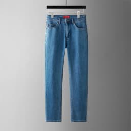 OECHSLI Jeans Thin Cotton Men 2026 Spring Summer new quality fashion comfortable elasticity straight Big size 31-38 Pants