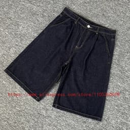 New Arrival Derschutze Denim Shorts High Quality Embroidery Patterns Casual Pants Streetwear Trend Derschutze Jeans