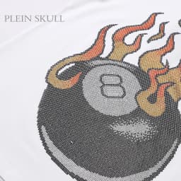 PLEIN SKULL Heavy Duty Hot Stamping T-shirt T-shirt Summer Sports Moisture wicking Short Sleeve Outdoor Unisex Round Neck Shirt