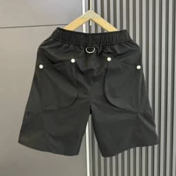 HKSH Summer New American Casual Large Pocket Safari Style Shorts Man Tide Loose Versatile Outdoor Functional Youth Capris HK4754