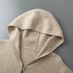 Autumn Winter New 100% Merino Wool Men's Zipper Hooded Coat Thick Sweater Warm Long Sleeved Knitted Cardigan men's coat