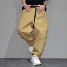 Premium Mens Cotton Black Casual Pants Elastic Waist Streetwear Urban Fashion Trendy Lounge Jogger Tapered Oversized Trousers