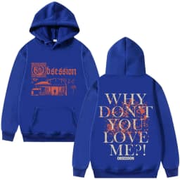 Obsession 2026 Horror Hoodie Vintage Gothic Movie Streetwear Aesthetic Graphic Pullove women men Trendy Sweatshirts Clothing Y2K