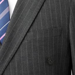 Men's Double-Breasted Striped Suit And Trousers Two-Piece Set Fashionable Handsome Business Casual Boutique M-6XL