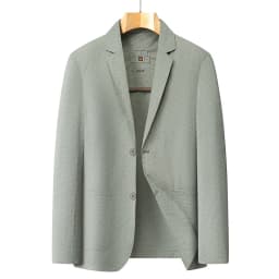 Men's Premium Blazer Top Spring New Summer Solid Color Cool Business Casual Sun Protection Jacket Minimalist Office Urban Wear