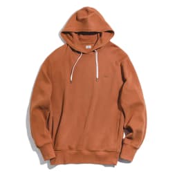 Maden Retro Men's Solid Color Long Sleeve Hoodies Sweatshirt Casual Loose with Drawstring Pullover for Men Autumn Streetwear Top