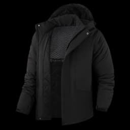 Winter Man Thicken Waterproof Outdoor Jacket Men Sport Windproof Detachable Hat Jackets Man Multi Pocket Work Safari Windbreaker