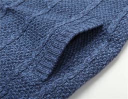 Winter Vest Men Sweater Zipper Warm Thick Male Cardigan Clothing Fleece Wool Liner Sleeveless Jackets Vintage Black Red