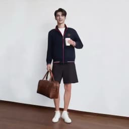 CHCH 2025 Spring New Men's Jackets Solid Sports Jacket Men Business Casual Autumn Thin Coat Zip Up Coat with Pockets Clothing