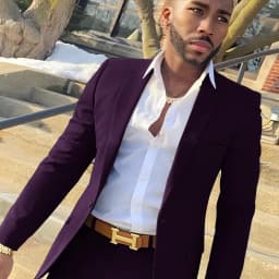 Navy Blue Men's Suit 2 Piece Business Formal Work Wear Wedding Groom Tuxedo Custom Dress Male 2024 Blazer