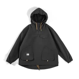 Maden Casual Outdoor Multi-pocket Hooded Men's Jackets Spring Fall Loose Windbreak Parka Ginger Climbing Outerwear Track Jacket