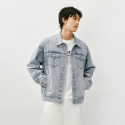 Semir Retro Jacket Unisex 2026 Spring Denim Loose Lapel Casual Versatile Fashion Comfortable Daily Wear Outerwear