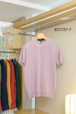 OECHSLI T-Shirt Silk men 2025 New Casual comfortable elastic short sleeve thin round neck Straight big size M-4XL