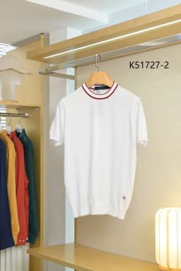 OECHSLI T-Shirt Silk men 2025 New Casual comfortable elastic short sleeve thin round neck Straight big size M-4XL