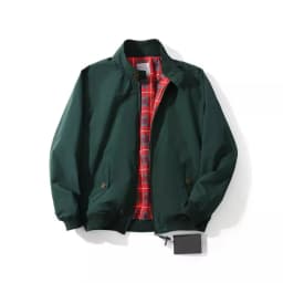 Spring Autumn Men Coat American Retro Thin Stand Collar Long Sleeve Male Outerwear Simple Solid Color Versatile Man Jacket