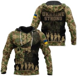 Hoodies Ukrainian Flag National Emblem 3d Print Sweatshirts Men Women Unisex Hooded Oversized Hoodie Fashion Kids Pullover Coat