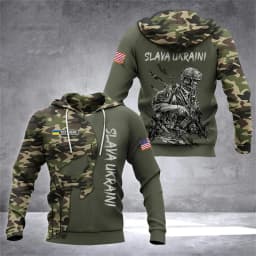 Hoodies Ukrainian Flag National Emblem 3d Print Sweatshirts Men Women Unisex Hooded Oversized Hoodie Fashion Kids Pullover Coat