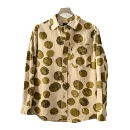 Men Pure Cotton Print Streetwear Cityboy Fashion Loose Casual Long Sleeve Techwear Shirts Man Blouses Cardigan