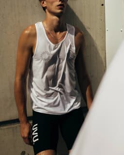 UVU printing sports fitness marathon racing mesh breathable quick-drying sleeveless vest