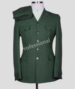 Men Suits 2 Piece Chic Single Breasted Four Pockets Suit Formal Social Business Casual Gentleman Wedding Tuxedo (Jacket+Pants)