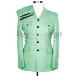 Men Suits 2 Piece Chic Single Breasted Four Pockets Suit Formal Social Business Casual Gentleman Wedding Tuxedo (Jacket+Pants)