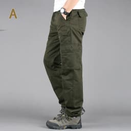 ICPANS Tactical Pants Men Military Army Black Cotton ix9 Zipper Streetwear Autumn Winter Cargo Pants Men military style Trousers