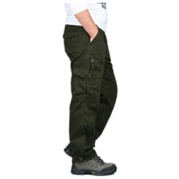 ICPANS Tactical Pants Men Military Army Black Cotton ix9 Zipper Streetwear Autumn Winter Cargo Pants Men military style Trousers