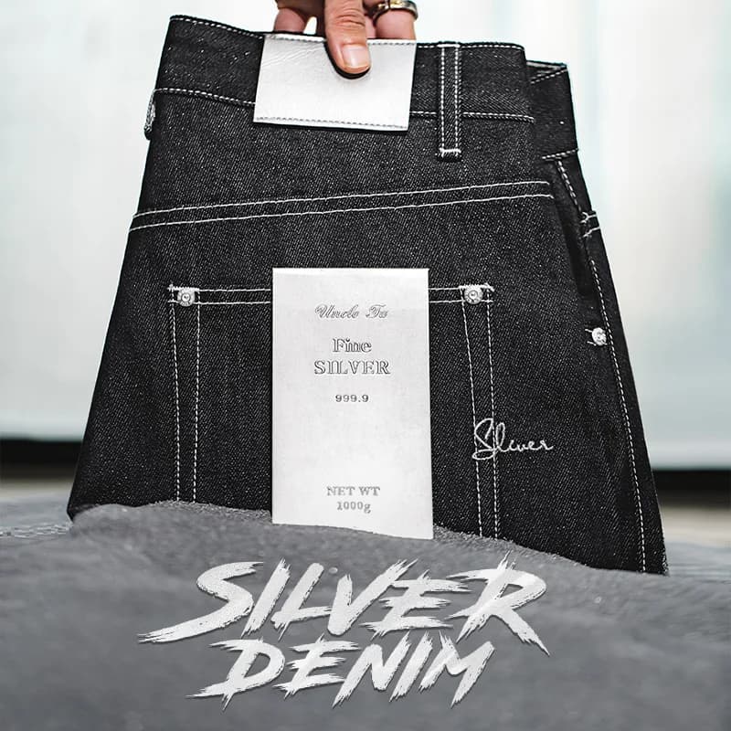 Maden Vintage 13OZ Sliver Denim Jeans for Men Selvedge Raw Denim Autumn Mid-waisted Straight Pants Male Versatile Trousers