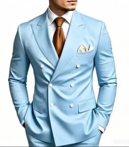 Luxury Fashion Light Suit Suit Men's Banquet Daily Casual Business suit men wedding suits for men