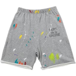 Gallery Dept Graffiti Shorts Street Loose Casual Sweatpants
