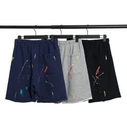 Gallery Dept Graffiti Shorts Street Loose Casual Sweatpants