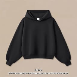 ZODF Trendy Winter 350gsm Solid Fleece Hooded Hoodies For Man Unisex Boxyfit Solid Warm Pullovers Brand Clothing HY0038