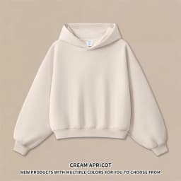 ZODF Trendy Winter 350gsm Solid Fleece Hooded Hoodies For Man Unisex Boxyfit Solid Warm Pullovers Brand Clothing HY0038