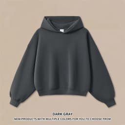 ZODF Trendy Winter 350gsm Solid Fleece Hooded Hoodies For Man Unisex Boxyfit Solid Warm Pullovers Brand Clothing HY0038