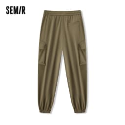 Semir Jogger Pants Men Loose Fit Cargo Style Long Trousers 2025 New Winter Trendy Streetwear