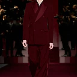 Black Men's Three Breasted Suits 2-piece Set Satin Peaked Lapel Blazer+Satin-trimmed Pants Formal Wedding Evening Party Outfit