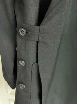 TOP-YAMAMOTO Original Design, original multi-functional deconstructed casual wool jacket, Yamamoto style coat