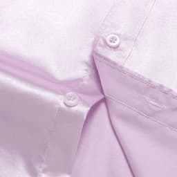 Luxury Elegant Dress Shirts for Men Stretch Satin Long Sleeve Casual Social Shirt Designer Contrasting Paisley Clothing