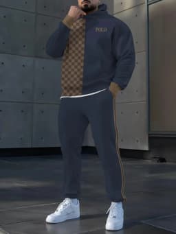 2024 New Trend Casual Loose Hat Sweater Men's Suit Tech Fleece Clothing  Sweatpants  Suits for Tracksuit Hoodies