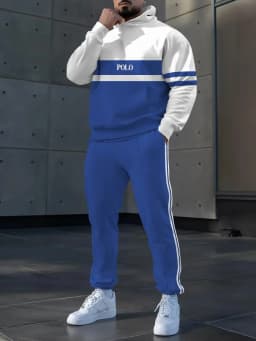 2024 New Trend Casual Loose Hat Sweater Men's Suit Tech Fleece Clothing  Sweatpants  Suits for Tracksuit Hoodies