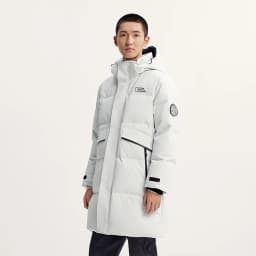 Semir Down Jacket Men Long Length 2026 New Winter Outerwear Waterproof and Warm Outdoor Travel Outerwear