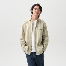 Semir Long Sleeve Shirt Men 2024 Spring New Fashionable Printed School Top Trendy Workwear