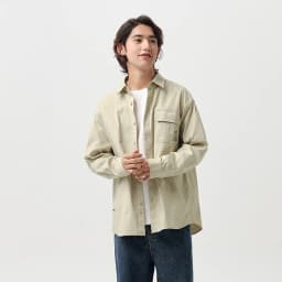 Semir Long Sleeve Shirt Men 2024 Spring New Fashionable Printed School Top Trendy Workwear