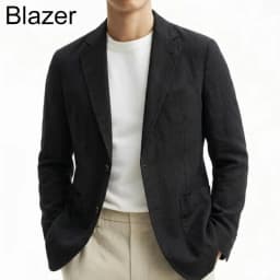 KIDWHXR Man Suit Outerwear Thin Comfortable Single-breasted Men Blazer Simple Solid Color Long Sleeve Pocket Male Casual Coat