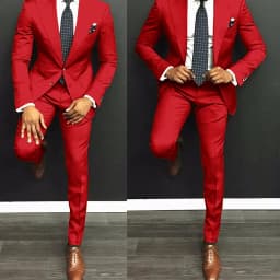 Orange Men Suits 2025 Latest Coat Pants Designs Casual Slim Fit 2 Piece Tuxedo Tailor Groom Prom Party Male Suit Masculino