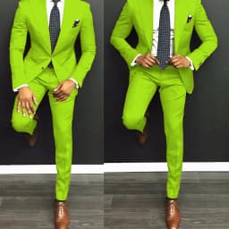 Orange Men Suits 2025 Latest Coat Pants Designs Casual Slim Fit 2 Piece Tuxedo Tailor Groom Prom Party Male Suit Masculino