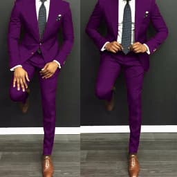 Orange Men Suits 2025 Latest Coat Pants Designs Casual Slim Fit 2 Piece Tuxedo Tailor Groom Prom Party Male Suit Masculino