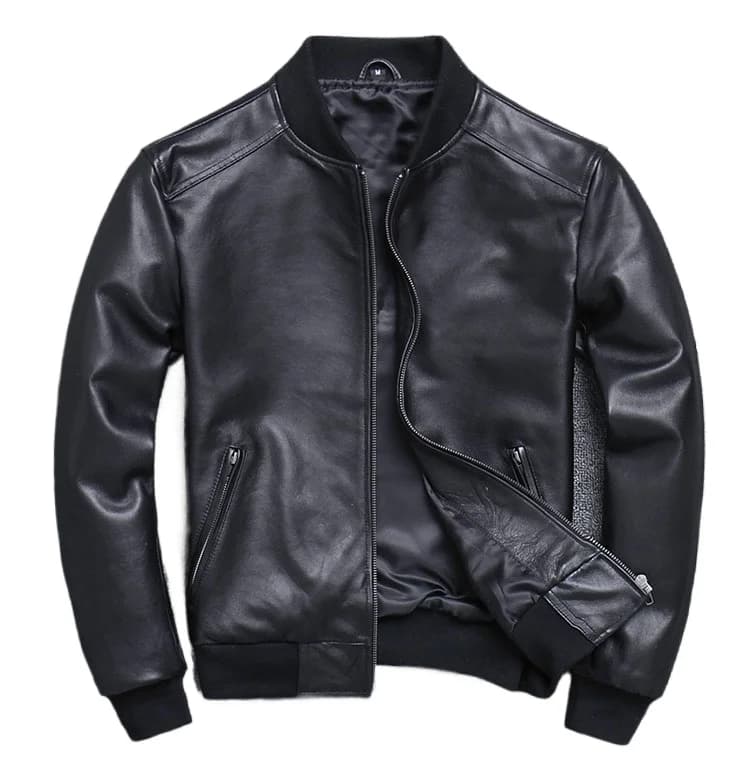 2026 NewShop Best.Plus Size.Big Classic Man Natural Cowhide Coat,fashion Sheepskin Top Gun Jacket.Casual Daily Real Leather Wear